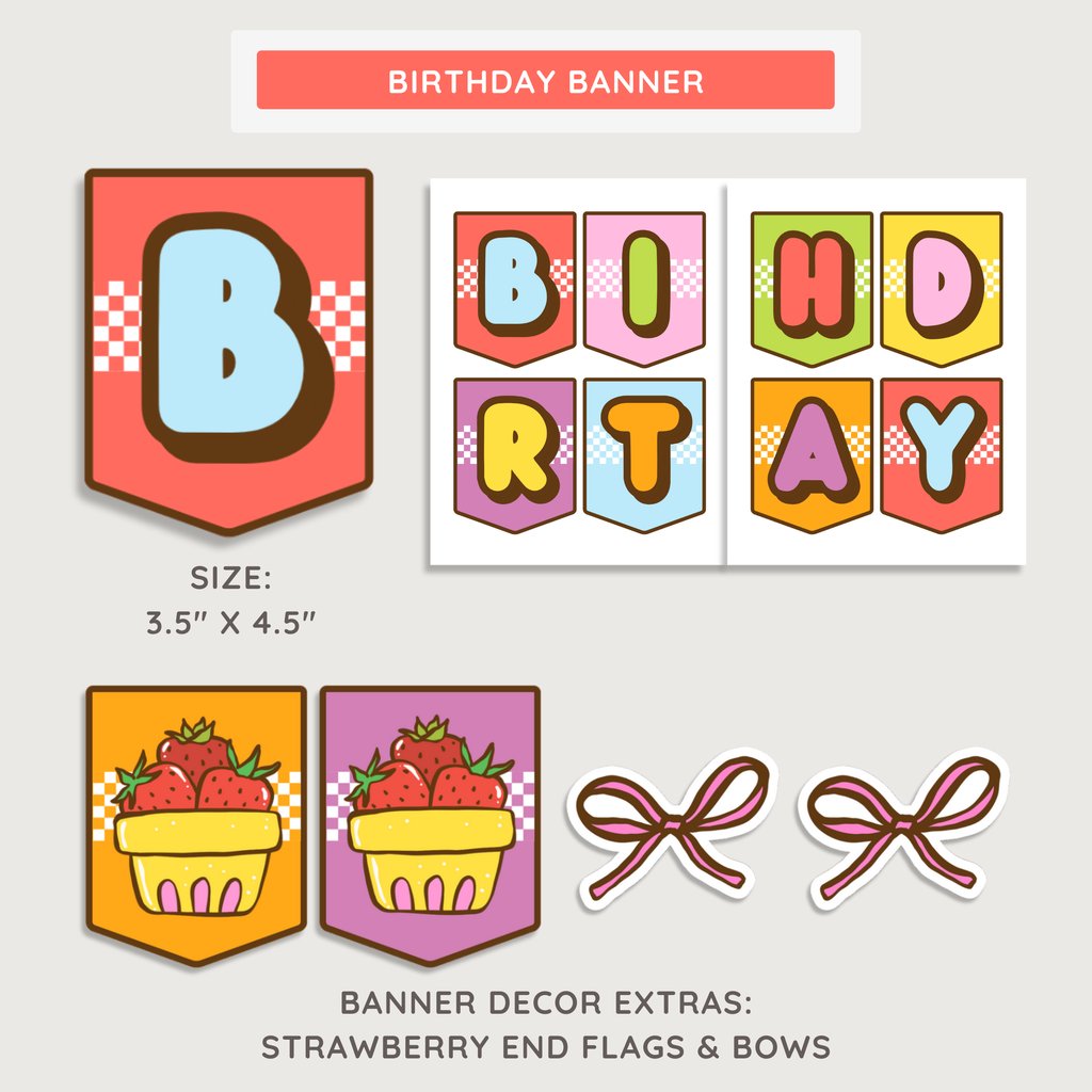 Birthday Bulletin Board Display: Farmer's Market Classroom Decor Theme, Editable Canva Template (Digital Download)