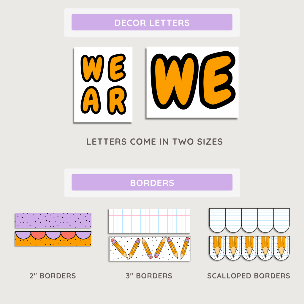 We Are A Sharp Bunch Bulletin Board: End Of School Year Testing Display Kit, PDF