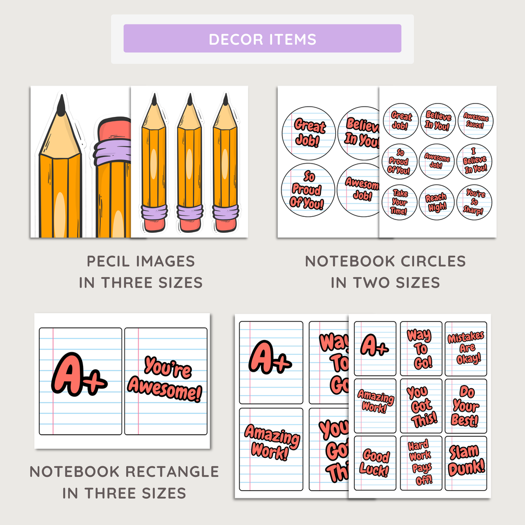 We Are A Sharp Bunch Bulletin Board: End Of School Year Testing Display Kit, PDF