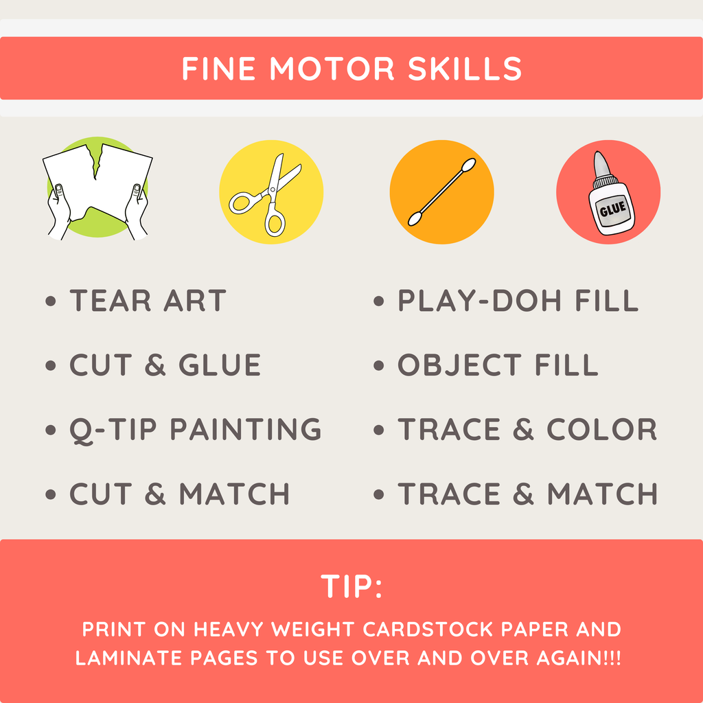 Fine Motor Skills Alphabet Practice Crafts & Activities: Toddler Preschool Kindergarten Handwriting Literacy Centers